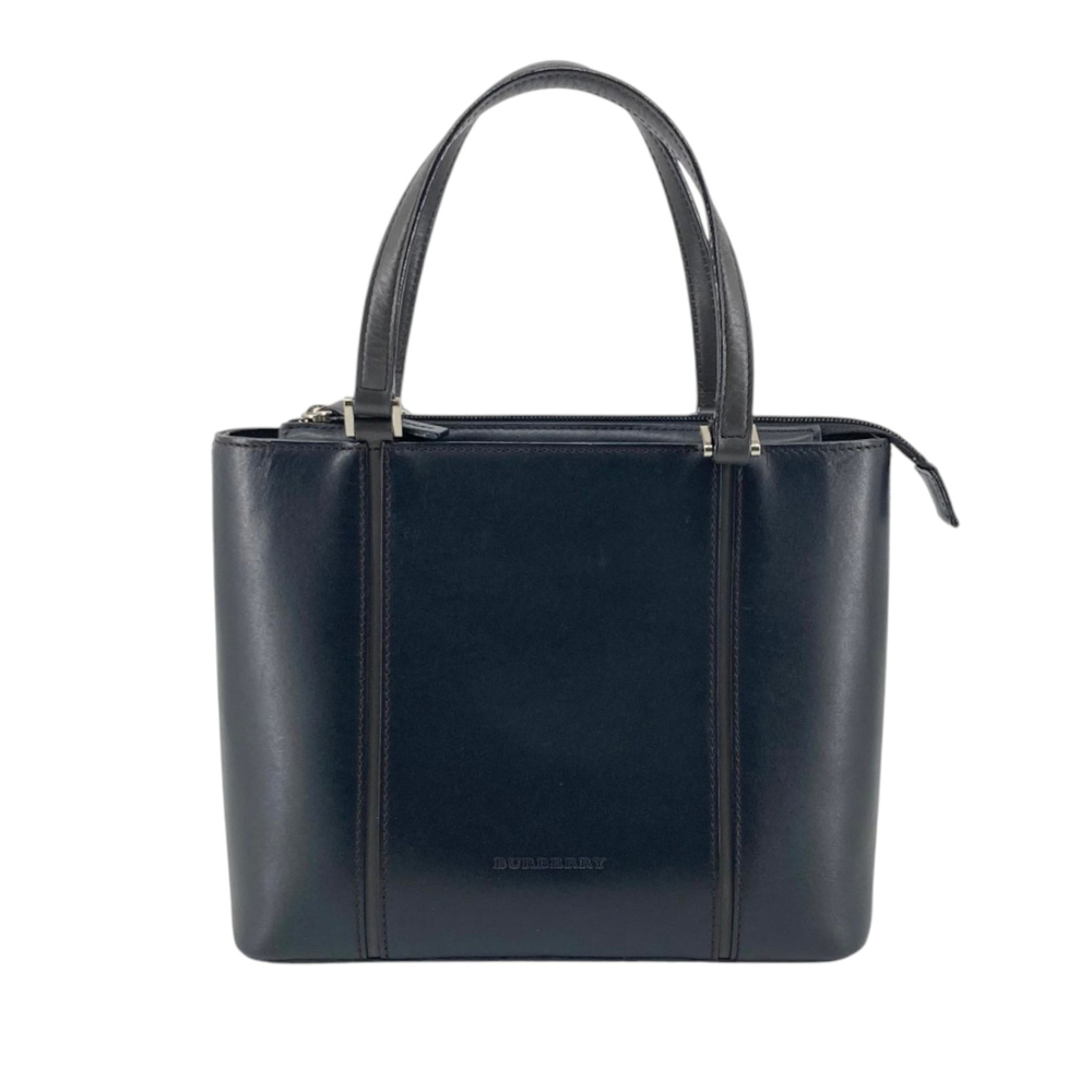 Pre-Loved Burberry Leather Handbag